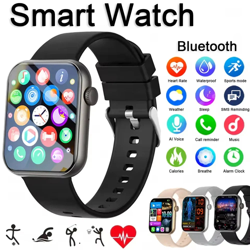 Smartwatch Fitness-Tracker mit Bluetooth