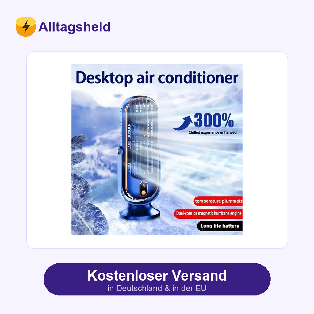 Tragbarer USB-Ventilator mit 5 Stufen