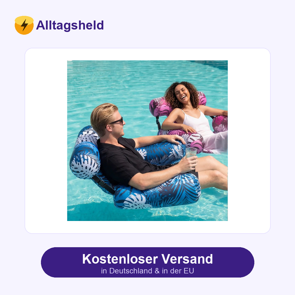 Aufblasbarer Pool-Sessel – extra robust