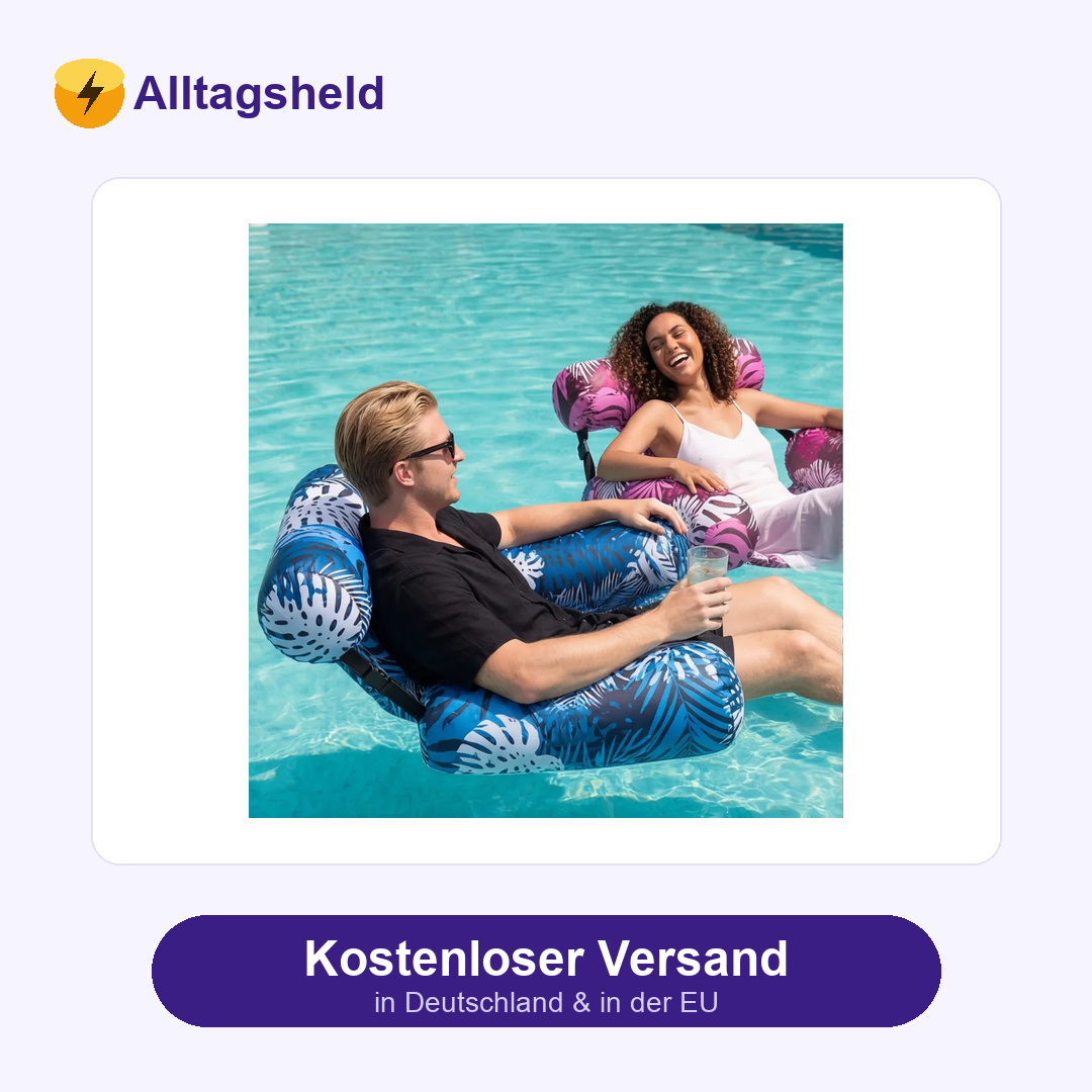 Aufblasbarer Pool-Sessel – extra robust