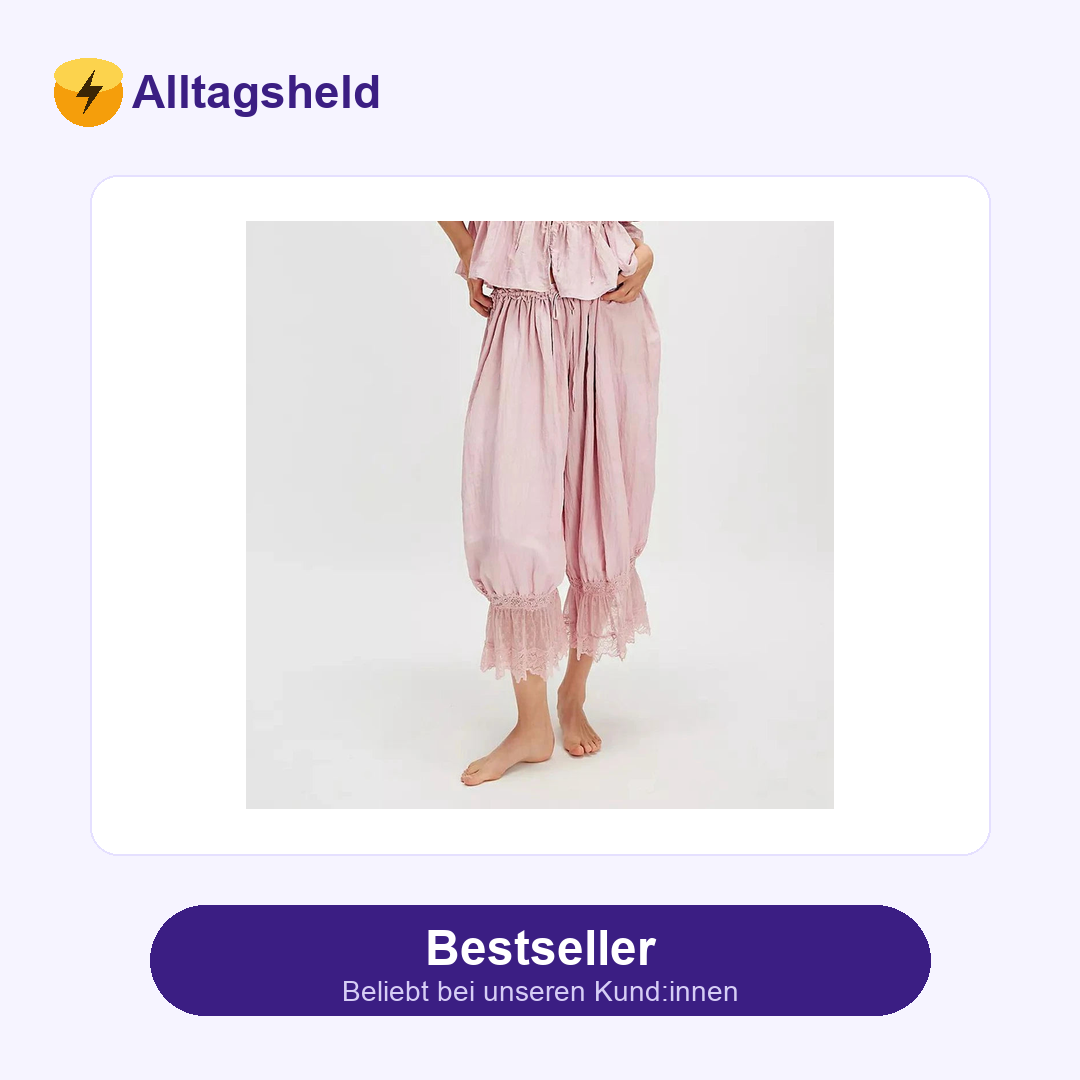 Lässige 7/8-Hose für Damen – Loose Fit