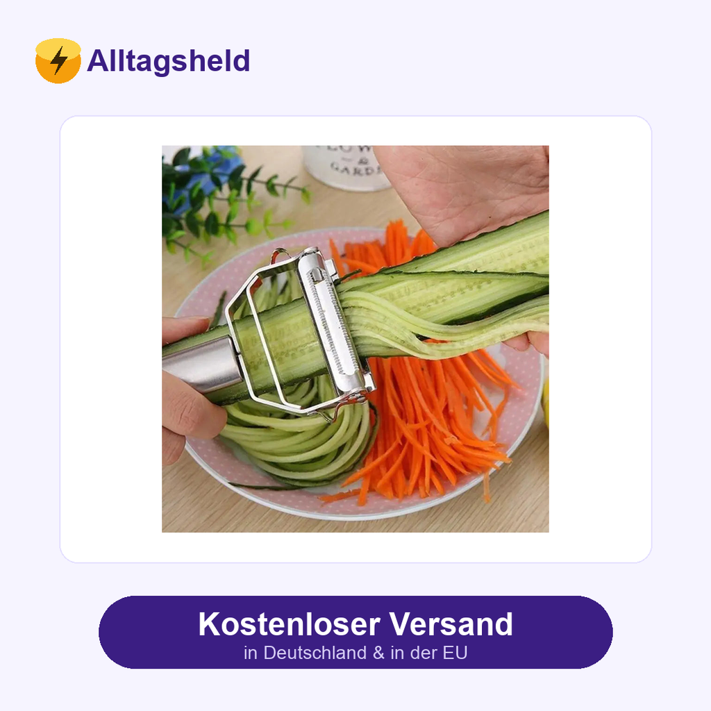Sparschäler für Gemüse & Obst