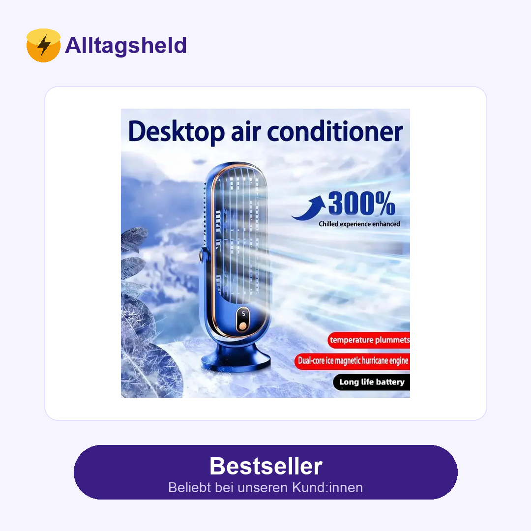 Tragbarer USB-Ventilator mit 5 Stufen