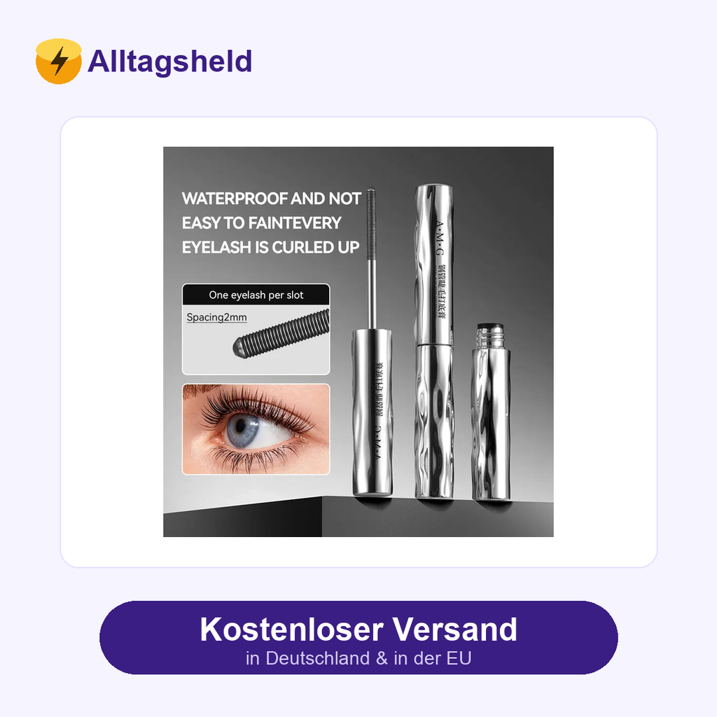 Wasserfeste Mascara – Länge & Schwung
